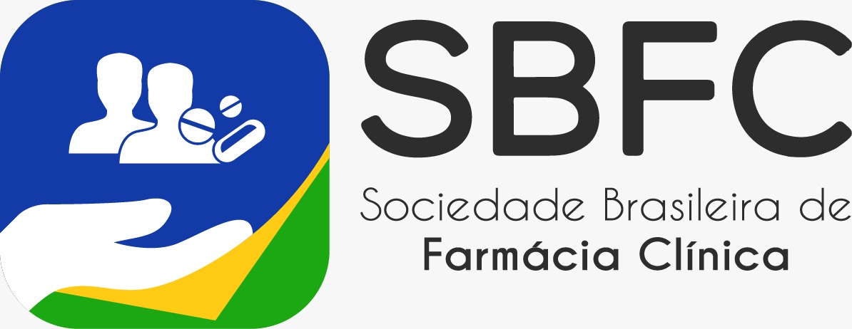 Logo da Sociedade Brasileira de Farmácia Clínica